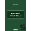 Avukatın Hapis Hakkı