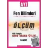 AYT Fen Bilimleri Ölçüm Serisi 450 Soruyla Konu Tarama Föyleri