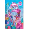 Barbie Mermaid Power Çıkartmalı Boyama Kitabı