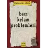 Bazı Kelam Problemleri