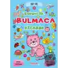 Benim İlk Bulmaca Kitabım - Mavi (Kalem Hediyeli)