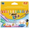 Bic Pastel Boya Plastidecor Karton Kutu Üçgen 12 Li 829773