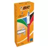 Bic Tükenmez Kalem Shıne 4 Colours Met Kırmızı 12 Li - 12li Paket