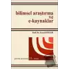 Bilimsel Araştırma ve E-Kaynaklar