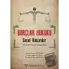 Borçlar Hukuku - Genel Hükümler