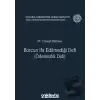 Borcun İfa Edilmediği Defi (Ödemezlik Defi) (Ciltli)