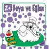 Boya ve Eğlen Mor Kitap