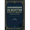 Burhanüddin En-Nesefî’nin Uluhiyyet Anlayışı -İsimler ve Sıfatlar-