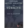 Çağdaş Devlet Anlayışı ve Türkiye