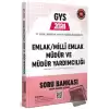 Çevre, Şehircilik ve İklim Değişikliği Bakanlığı Emlak - Milli Emlak Müdür ve Müdür Yardımcılığı Soru Bankası