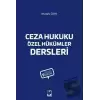 Ceza Hukuku Özel Hükümler Dersleri