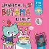 Çıkartmalı Boyama Kitabım - Doğum Günü