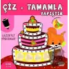 Çiz - Tamamla - Yapıştır Lezzetli Yiyecekler