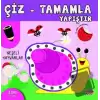 Çiz - Tamamla - Yapıştır Neşeli Hayvanlar