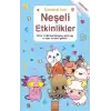 Çocuklar için Neşeli Etkinlikler - Çıkartmalı