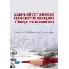 Cumhuriyet Dönemi İlköğretim Okulları Türkçe Programları