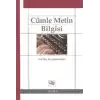 Cümle Metin Bilgisi