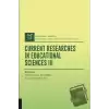 Current Researches in Educational Sciences III (AYBAK 2021 Mart)