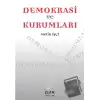 Demokrasi ve Kurumları