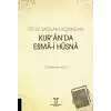 Dil ve Bağlam Açısından Kuranda Esma-i Hüsna