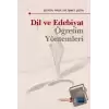 Dil ve Edebiyat Öğretim Yöntemleri