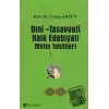 Dini - Tasavvufi Halk Edebiyatı Metin Tahlilleri