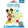 Disney Eğitsel Mickey ve Çılgın Yarışçılar Alıştırma Kitabım Renkler ve Şekiller