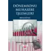 Dönemsonu Muhasebe İşlemleri