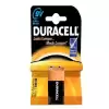 Duracell Alkalin 9 Volt Pil 1 Li Kartela