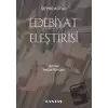 Edebiyat Eleştirisi