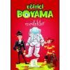 Eğitici Öğretici Boyama - Meslekler