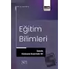 Eğitim Bilimleri Alanında Uluslararası Araştırmalar XVI