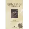 Eğitim İlkeleri ve Rehberlik