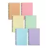 Elma Spiralli Sert Kapak Defter Pastel 13X21 100 Yp Kareli