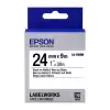 Epson Lk-6Wbn Standard Siyah Üzeri Beyaz 24Mm 9Metre Etiket