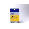 Epson Lk-7Ybp Pastel Sarı Üzeri Siyah 36Mm 9Metre Etiket