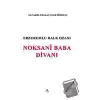 Erzurumlu Halk Ozanı Noksani Baba Divanı