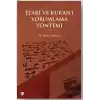 Eş’ari ve Kur’an’ı Yorumlama Yöntemi