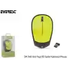 Everest Sm-340 Usb Yeşil 3D Optik Kablosuz Mouse