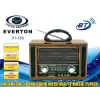 Everton Rt-556  Bluetooth Fm-Usb-Tf-Aux  Şarjlı Nostaljik Radyo