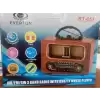 Everton Rt-657  Bluetooth Fm-Usb-Tf-Aux Şarjlı Nostaljik Radyo