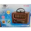 Everton Rt-658  Bluetooth Fm-Usb-Tf-Aux Şarjlı Nostaljik Radyo