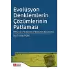 Evolüsyon Denklemlerin Çözümlerinin Patlaması