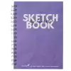 Fanart Academy Sketch Book 120 Gr Spiralli 50 Yp A6 Mor 8672