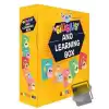 Giligilis and Learning Box - İngilizce Eğitici Mini Karton Kitap Serisi