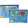 Gülpaş Harita Dünya Siyasi-Fiziki Çıtalı 70X100 998