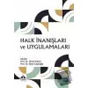 Halk İnanışları ve Uygulamaları