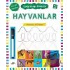 Hayvanlar 4 Yaş ve Üstü - Çizgi Çizgi Etkinlik