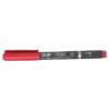 Hi-Text Asetat Kalemi Permanent M Seri Kırmızı 780 - 12li Paket