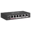 Hilook Ns-0106P-35 4 Port Poe, 60W, +2 Port Megabit Uplink Switch